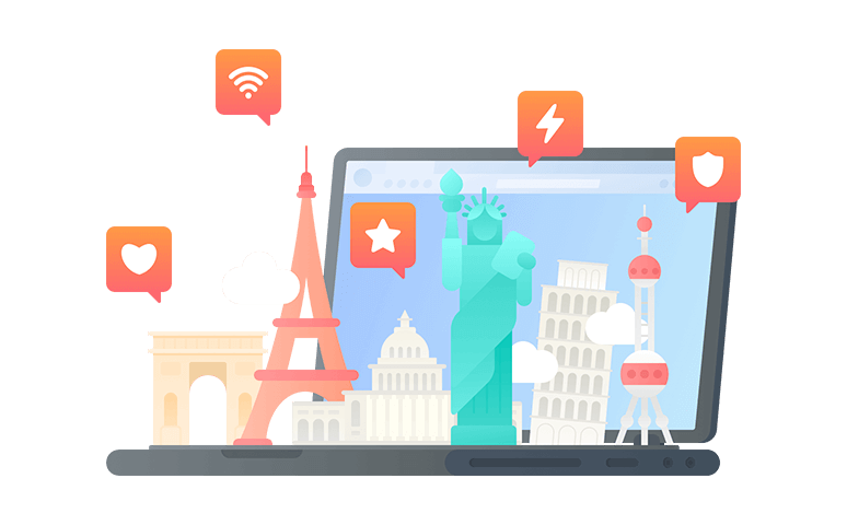 在福克兰连接到中国的加速器 - 华人VPN